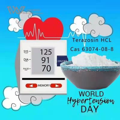 99% API Active Pharmaceutical Ingredient Terazosin HCl White Powder