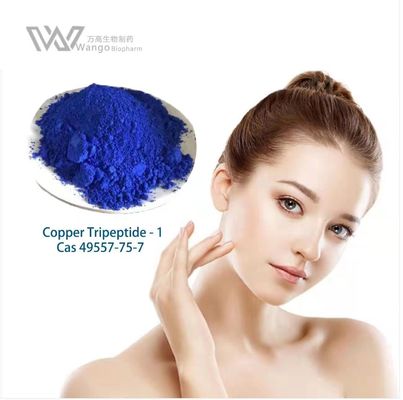 kwaliteit  Copper tripeptide -1 99% 3000 usd/kg Boost Skin Cell Regeneration with Copper Tripeptide-1 Anti Aging Powder and Cytochrome c Oxidase fabriek